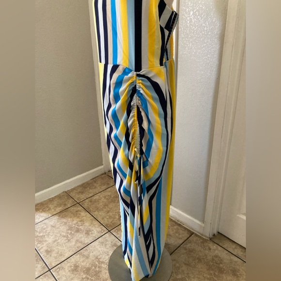 Vestido Dama Material Girl By Madonna Stripe Print Size XL - Picture 6 of 8